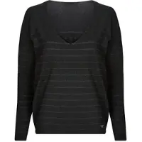 Les P'tites Bombes Pull ALYSON femmes - Noir - EU M / L