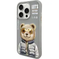 Nimmy Iphone 15 Pro Max Cool And Cute 2.0 Bear Phone Case Gris