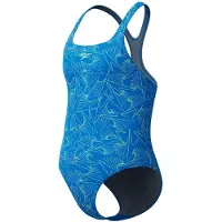 Speedo Hyperboom Allover Swimsuit Bleu 15-16 Years Fille
