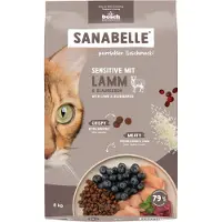 Sanabelle Sensitive Jagnięcina 8 kg dla kotów o wrażliwym przewodzie pokarmowym