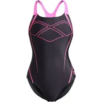 Arena Graphic Swim Pro Back Swimsuit Noir FR 42 Femme