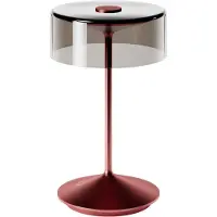 Sigor Numotion Lampe à accu Lampe en verre IP54 2,2W Flex Mood 2700/2200K rouge cerise