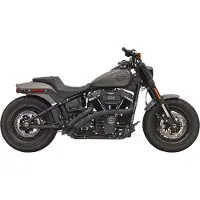 Bassani Xhaust Sweeper Radius 2-2 Harley Davidson Ref:1s22fb Not Homologated Full Line System Argenté Not Homologated