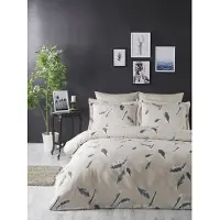 L'essentiel Maison , Feather- TRK6221, crème, couettes, 100 % coton renforcé