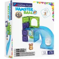 Magna-Tiles Ensemble de construction magntique 13 pices Hamster Ball La marque de construction magntique originale