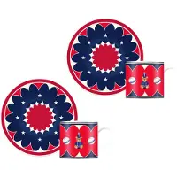 Bialetti Kaffeetasse, Tasse, Rouge, Bleu, Multicolore