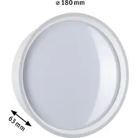 Paulmann LED Applique murale extérieure Platomo résistante à l'eau de mer