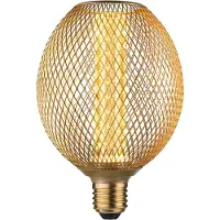 Paulmann Globe à lueur métallique (E27, 200 lm, 1x)