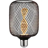 Paulmann Cylindre à paillettes métalliques (E27, 110 lm, 1x)