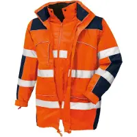 TeXXor Veste de sécurité homme hiver TORONTO orange taille L (L)