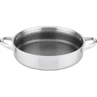 Elo Poêle à servir avec relief Evol, Poêle + casserole, Argent