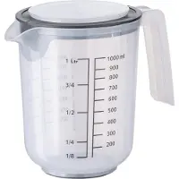 Aps Rührbecher mit Deckel, Verre mesureur, Transparent