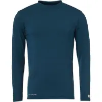 Uhlsport Distinction Colors Long Sleeve Base Layer Bleu 13-14 Years Garçon