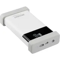 Voltcraft UC-1C1A100W03 Industrienetzteil 1x USB-C Pure White mit Europa-Ada (100 W, 2 ports), Chargeur USB, Blanc