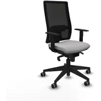 Piqueras Y Crespo Chaise de bureau 1D066G0 Gris clair