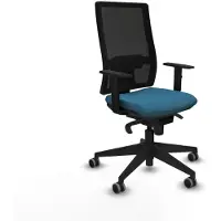 Piqueras Y Crespo Chaise de bureau 1D066G0 vert pétrole