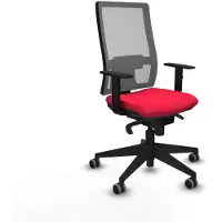 Piqueras Y Crespo Chaise de bureau Horna 1D066G0 rouge