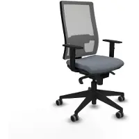 Piqueras Y Crespo Chaise de bureau Horna 1D066G0 Gris