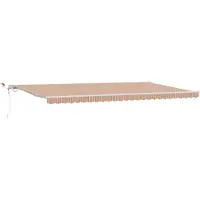vidaXL , store enrouleur multifonctionnel, coloris variés, 600 x 300 cm, polyester