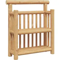 vidaXL Étagère Murale avec étagère Marron 40 x 13 x 44 cm Bambou