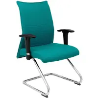 Piqueras Y Crespo Albacete Confidente Office Fixed Chair Vert