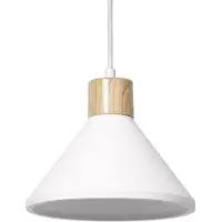 Ledvance 4058075838406, Flexible, Blanc, Blanc, Acier, Métal, Plastique, Bois, Cône