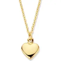 SPARKLE14 Kettenherz 1,0 mm 42 - 45 cm - Gold