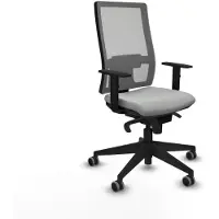 Piqueras Y Crespo Chaise de bureau 1D066G0 Gris clair