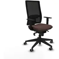 Piqueras Y Crespo Chaise de bureau 1D066G0 Marron foncé