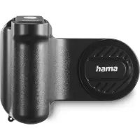 Hama Kameragriff "MagGrip" für Handy, Haltegriff magnetisch, Fernauslöser, 1/4", Téléphone portable : accessoires, Noir