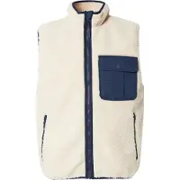 Levi's Gilet 'Joonie' bleu foncé / blanc cassé