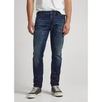 Pepe Jeans pour homme. PM206326CS0 STANLEY (40/32), Casuel, Coton, Denim, Durable, Marine