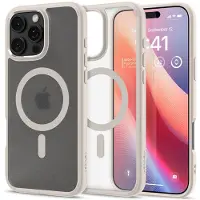 Spigen Coque Ultra Hybrid MagSafe Apple iPhone 16 Pro Max - Frost Natural Titanium
