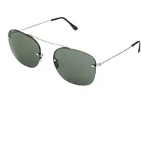 Lgr Lunettes de soleil - - MAASAI-BLACK-01 - Noir - Verre vert - Protection catégorie 4