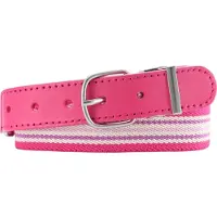 Playshoes Cuir/Elastik-Ceinture Ringel 781 Pink/Gestreift 55cm (601301)