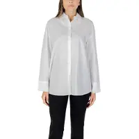 Armani Exchange Xw001424_af16631 Long Sleeve Shirt Blanc XS Femme