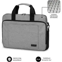Subblim Air Padding Laptop Briefcase Gris
