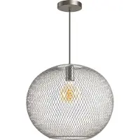Eth Suspension marron Billie design Ø 40cm