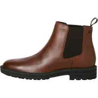 Jack & Jones Hoskins Leather Chelsea Sn Booties Marron EU 40 Homme