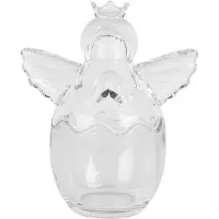 Clayre & Eef Couvercle de bocal à provisions 300 ml verre transparent