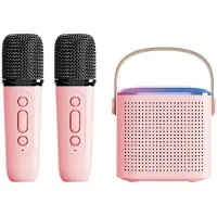 EKO , haut-parleur Bluetooth 5.3 Mini karaoké modèle Taylor, rose