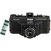 Holga Ensemble panoramique 120N 6x12 moyen format (avec film B+W)