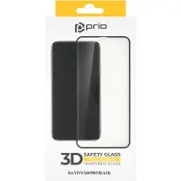 Prio Verre de protection d'écran 3D pour VIVO X60 Pro noir (Vivo X60 Pro), Téléphone portable : film de protection, Noir