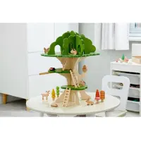 TickiT Bois Maison dans l'arbre Jouets - Maison de jeu fantaisiste Animaux