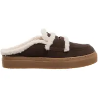 INUIKII Mule brun foncé / blanc naturel