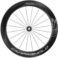 Campagnolo Pista Carbon Tubular Road Front Wheel Argenté 12 x 100 mm