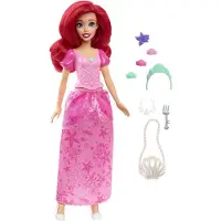 Mattel Disney Princesse Dp Fd Gc Al + Pcdoll Rose Taille Unique