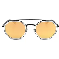 Big Buy Cooking Lunettes de soleil - - PIAUI - Transparent - Jaune - Protection catégorie 3