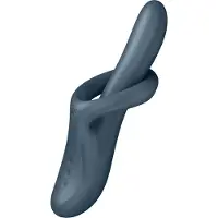 Satisfyer Heat Flex 4 - vibromasseur chauffant pour clitoris - gris
