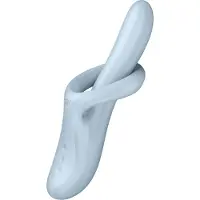 Satisfyer HEAT FLEX 4 vibromasseur muni d’un stimulateur clitoridien Blue 23 cm